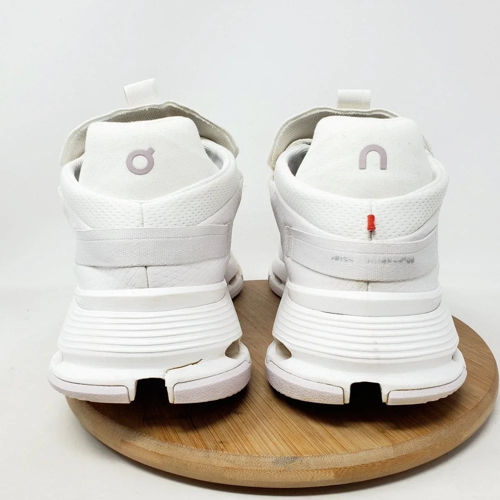 On Cloudnova Shoes Womens 11 White Sneaker Casual Gym Running Comfort